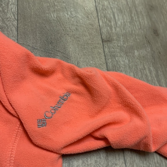 Womens Columbia Fleece Quarter Zip Lightweight‎ Pullover Fleece Shirt Jacket - Picture 7 of 8